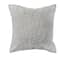 Hello Honey® Ivory Modern Cotton Sherpa Throw Pillow Cover with Stitched Circle